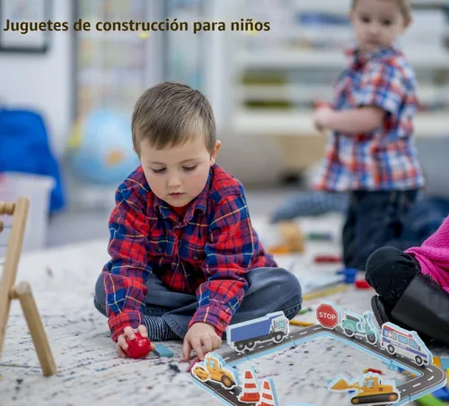 Miniatura 5 de Juguetes de baño de espuma para niños pequeños, 29 piezas de vehículos, calcomanías de baño con bolsa de almacenamiento, bañera flotante educativa