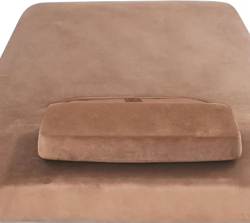 Miniatura 8 de Cama de masaje ancha, camas faciales de spa, ajuste del respaldo de 0-45°, cama de tratamiento físico para belleza, peluquería, tratamiento