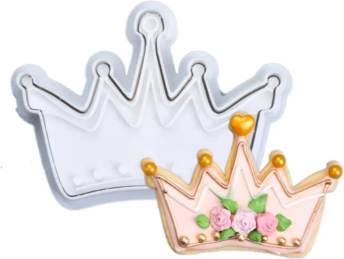 Miniatura 17 de Princess Carriage - Cortador de galletas para hornear con sello 3D, accesorios de ácido poliláctico (PLA) para regalos, decoración para fiestas