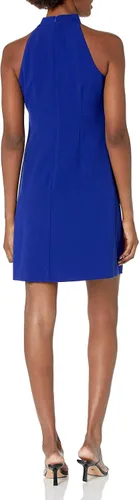 Miniatura 2 de Vince Camuto Vestido halter con cuello de lazo para mujer