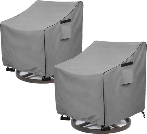 Miniatura 12 de okcool Funda para mesa de centro para exteriores, impermeable, rectangular, para mesa auxiliar pequeña, 48 x 28 x 16 pulgadas, fundas rectangulares