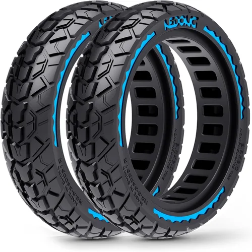 Miniatura 10 de Paquete de 2 neumáticos para patinete sin cámara 50/75-6.1, mejora tu patinete con neumáticos sin aire de 8.5x2.0, 8 1/2 x2 Neumáticos de reemplazo