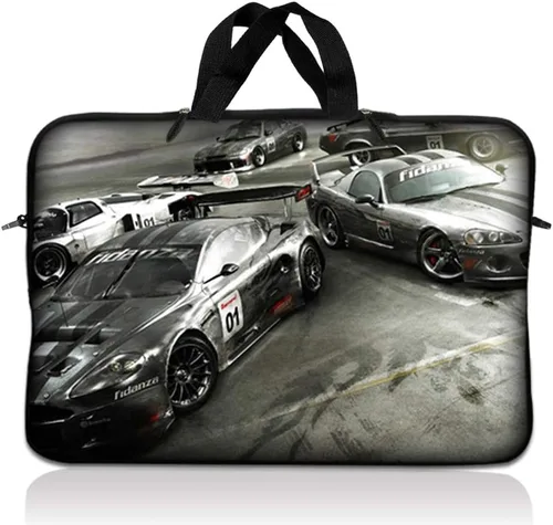 Miniatura 47 de Laptop Skin Shop - Funda de neopreno para portátil de 16 a 17,4 pulgadas, con asa, diseño artístico