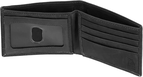 Miniatura 3 de Steve Madden - Cartera para hombre con llavero negro