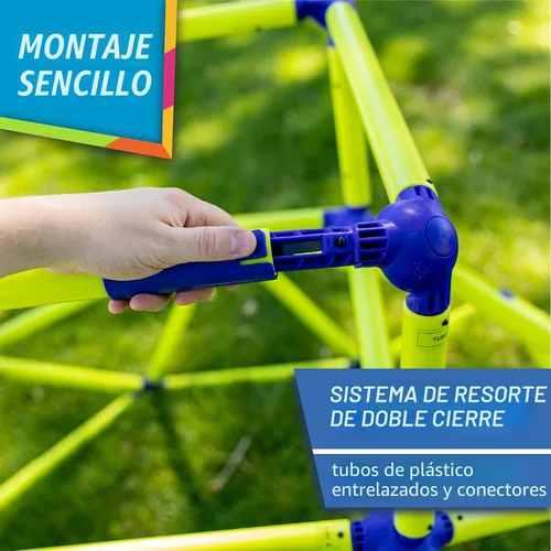 Miniatura 5 de Eezy Peezy Barras de Mono Torre de Escalada - Conjunto de Juego Activo para Interiores y Exteriores Equipo de Cúpula de Escalada Juguetes