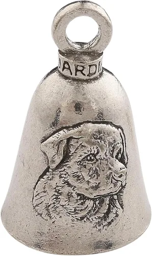 Miniatura 15 de Campana Guardian Bell para Perro de Buena Suerte con Llavero y Bolsa de Regalo de Terciopelo Negro Campana para Motocicleta Metal Libre de Plomo
