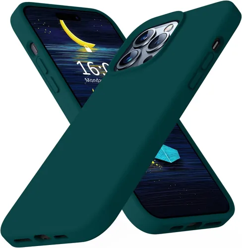 Miniatura 22 de Funda compatible con iPhone 13 de 6.1 pulgadas, de silicona líquida premium [forro de microfibra suave antiarañazos], goma de gel, protección Uva