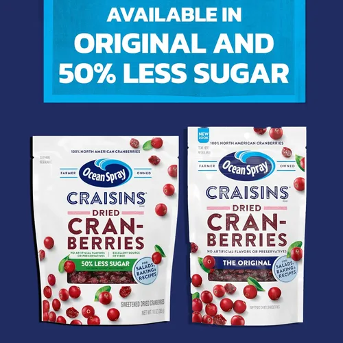 Miniatura 8 de Ocean Spray® Craisins® Arándanos Rojos Secos Originales, Fruta Seca, 48 oz
