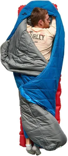Miniatura 4 de Sierra Designs Night Cap - Saco de dormir de 20 grados, sintético reciclado, sin cremallera, estilo momia, para acampar y mochilero, para hombres
