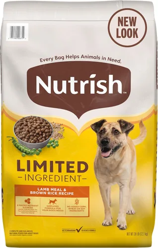 Miniatura 10 de Rachael Ray Nutrish Dieta de Ingredientes Limitados Receta de Harina de Cordero y Arroz Integral, 6 Libras (El Diseño del Empaque Puede Variar)