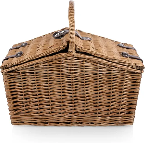 Miniatura 4 de PICNIC TIME Somerset Cesta de picnic de lujo con manta de picnic, enfriador suave y bolsa de vino, juego de picnic 2 – Cesta romántica de vino