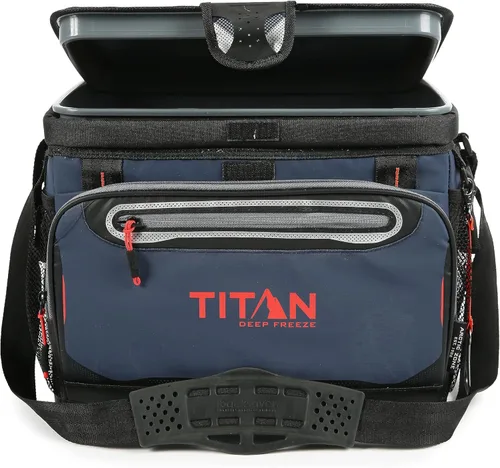 Miniatura 28 de Titan by Arctic Zone Deep Freeze Cooler - Enfriador de cuerpo duro sin cremallera, aislamiento de congelación profunda, forro de cuerpo duro