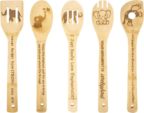 Miniatura 15 de Cucharas de cocina de madera de vaca, regalos de vaca, regalos de vaca para mujeres, regalos de decoración de cocina de vaca, regalos para amantes