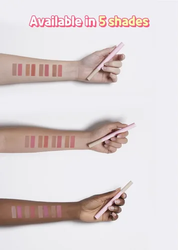Miniatura 3 de COLORGRAM Todo en Uno Creador de Labios 03 Beige Melocotón Delineador de Labios y Contorno Versátil con Tonos Naturales, Acabado Mate, Labios Más