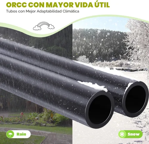 Miniatura 7 de ORCC Trampolín para niños, capacidad de peso de 1200 libras, trampolín al aire libre 16, 15, 14, 12, 10, 8 pies, trampolines para niños y adultos