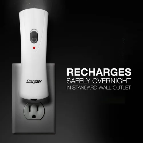 Miniatura 4 de Linternas LED recargables con encendido automático Energizer para fallas de energía en el hogar, linterna LED enchufable para cortes de energía, luz