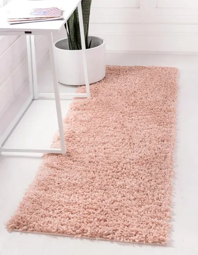 Miniatura 53 de Unique Loom Davos Shag Collection - Alfombra de área, color liso (4 pies 1 pulgada x 6 pies 1 pulgada, rectangular, color pimienta)