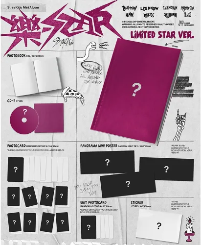 Miniatura 2 de Stray Kids -STAR(Rock-Star) ÁLBUM - ESTRELLA LIMITADA VER.