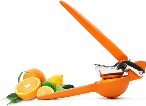 Miniatura 11 de Chef'n FreshForce - Exprimidor de cítricos de limón, prensa manual con potencia de doble engranaje para una máxima extracción de jugo, duradero