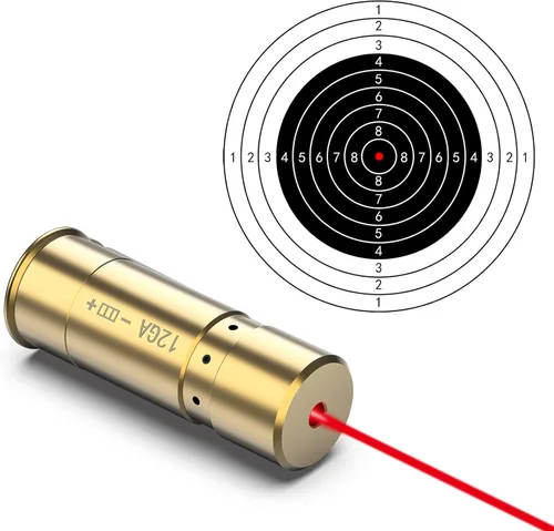 Miniatura 2 de Feyachi Bore Sight 9MM/223 5.56/12GA Punto Rojo Laser Zeroing Bore Sighter Pistola Laser Boresighter con 3 Juegos Latón
