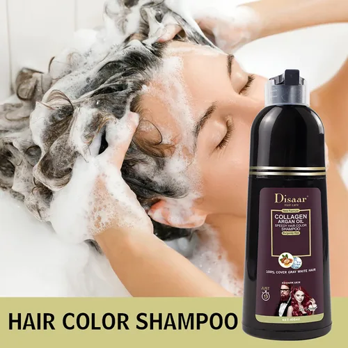 Miniatura 7 de DISAAR Beauty - Cubierta de champú color gris y blanco, de larga duración, 13.5 fl oz/13.53 fl.oz (rojo burdeos)