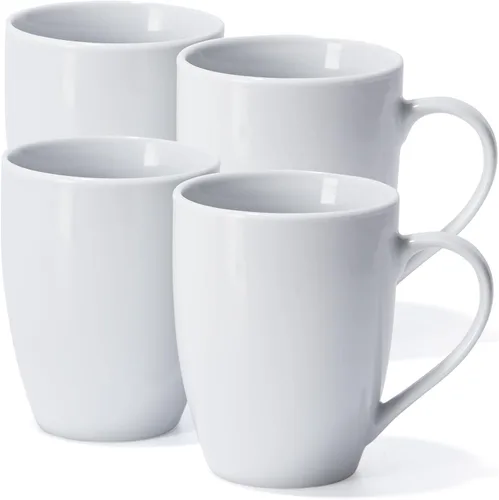 Miniatura 8 de Tazas de café mate de porcelana esmerilada, taza de té para oficina en casa, restaurante, tazas con cucharas de café largas y pequeñas, juego de 2