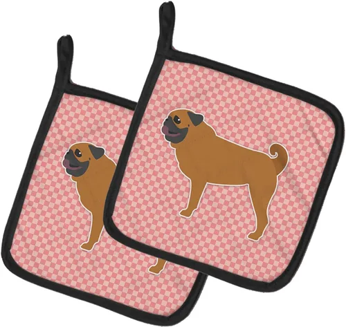 Miniatura 420 de Caroline's Treasures BB3567PTHD - Juego de soportes para ollas de cocina resistentes al calor, almohadillas calientes para cocinar, hornear, Copo