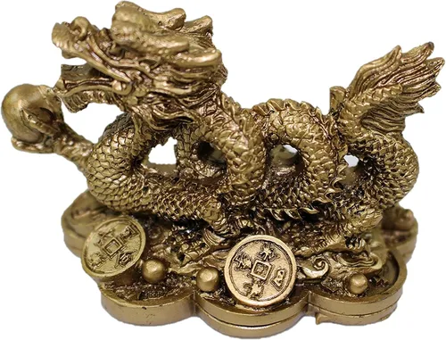 Miniatura 4 de Estatua de protección de riqueza de Feng Shui, estatua de inauguración de la casa, pisapapeles de felicitación, decoración del hogar