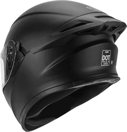 Miniatura 6 de GDM Casco de motocicleta Bluetooth de cara completa con 3 viseras