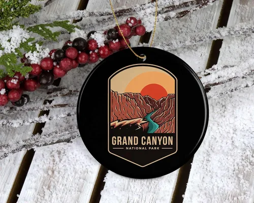 Miniatura 3 de Adorno del Parque Nacional del Gran Cañón – Regalo del Parque Nacional del Gran Cañón – Adorno de Navidad del Gran Cañón – Decoración del Parque