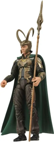 Miniatura 3 de Diamond Select Toys Marvel Select: Loki (versión de película) Figura de acción