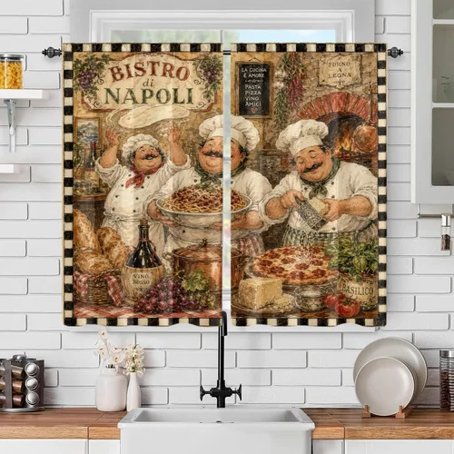 Miniatura 25 de Cortinas de mariposa, mariposa azul, diente de león blanco, románticas, para niñas y mujeres, insonorizadas, aisladas, con bolsillo para barra