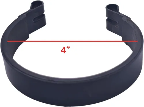 Miniatura 2 de Go Kart Mini Bike - Banda de freno de 4 pulgadas con pasador para tambor de 4 pulgadas, compatible con Go Cart ATV Mini Bike Brake Drum
