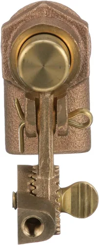 Miniatura 3 de Watts Serie 500 Válvula de flotador de bronce resistente de 1/2", entrada roscada NPT hembra, Montaje en pared de tanque, Brida mecanizada, Brazos