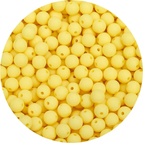 Miniatura 20 de BONNY BOXX 2000 piezas 4 mm cuentas redondas de acrílico de zafiro suave, bolas de plástico de chicle de burbujas, cuentas gruesas de bolas