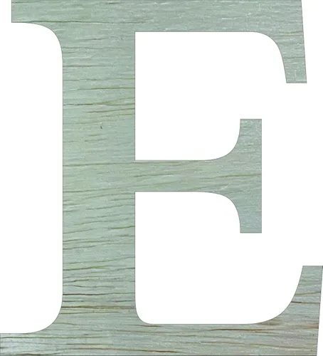 Miniatura 14 de Letras de madera para colgar en la pared de 15 pulgadas B Times New Roman Font, decoración de madera DIY Shape Letter, encantador cuarto de bebé sin