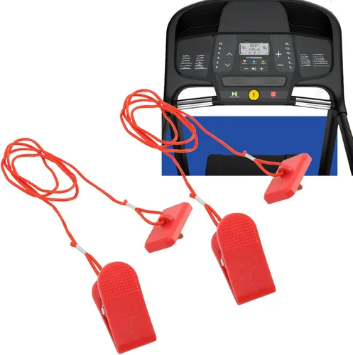 Miniatura 2 de Llave de seguridad para cinta de correr, interruptor de parada de emergencia universal para la mayoría de las cintas de correr