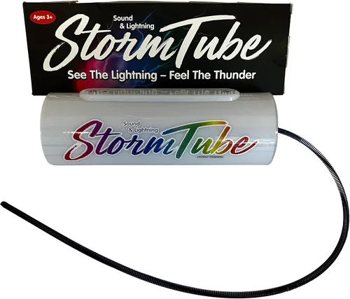 Miniatura 7 de Instrumento musical de tubo de tormenta para adolescentes y adultos: ve el rayo y siente el trueno con el tubo de tormenta. Activado por movimiento