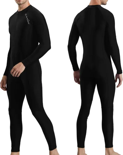 Miniatura 9 de OMGear Piel de Buceo para Mujeres y Hombres Traje de Esnórquel de Cuerpo Completo Traje de Baño de Secado Rápido Delgado Traje de Buceo Protección