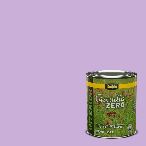 Miniatura 155 de Rodda Paint CASCADIA ZERO - Pintura e imprimación semibrillante para interiores en uno, 1 galón, azul huevo huevo azul