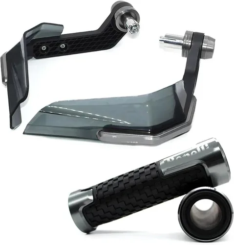 Miniatura 11 de Para Benelli BJ500 BJ250 TRK 502 TNT 300 600 trk502X protector de manillar de motocicleta protector de mano protector de parabrisas (color negro)