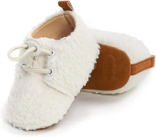 Miniatura 50 de SOFMUO Pantuflas unisex para bebé, niña, niño, ligeras, antideslizantes, para interiores, zapatos de casa, botines para niños pequeños