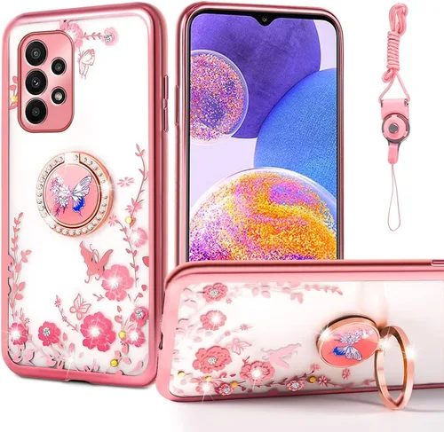 Miniatura 25 de nancheng Funda protectora a prueba de golpes para Gabb Phone 4 Pro/Samsung Galaxy A15 5G para niñas y mujeres, linda cubierta de TPU suave