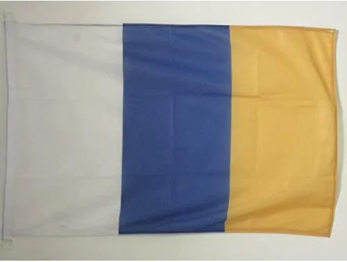 Miniatura 62 de Bandera náutica del Capitán Morgan Pirata 18'' x 12'' – Calavera Piratas banderas 11.8 x 17.7 in – Banner 12x18 in para barco – AZ FLAG