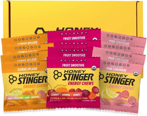 Miniatura 16 de Honey Stinger Gomitas Energéticas de Batido de Frutas Orgánico, Sin Gluten y Sin Cafeína, para Ejercicio, Correr y Rendimiento, Nutrición Deportiva