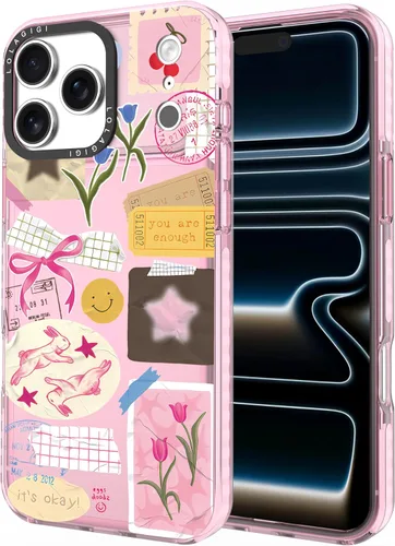 Miniatura 33 de Funda para iPhone 13, lindo diseño artístico de líneas faciales, diseño kawaii femenino estético patrón de dibujos animados para mujeres, niñas