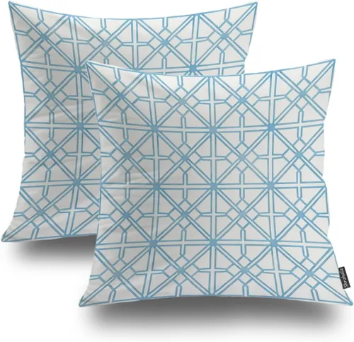 Miniatura 26 de Shrahala Abstract Art Modern Aesthetic Decorative Pillow Covers, Fluid Forms Minimalist Throw Pillow Cover Blended Hidden Zipper Cushion Cases for