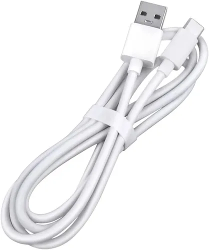 Miniatura 2 de Cable de carga USB tipo C rápido blanco de 3.3 pies compatible con Motorola Moto Z Force Droid