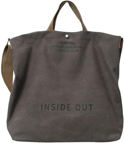 UICIOP Bolsos de lona para mujer, bolso de trabajo casual para hombro, bolso cruzado con asa superior, bolsos cruzados