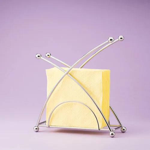 Miniatura 7 de Servilleteros de acero inoxidable para mesas - Servilleteros para cocina, servilleteros de mesa, servilleteros de cóctel, moderno servilletero
